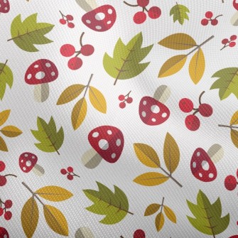 Poisonous Mushrooms And Leaves Dobby