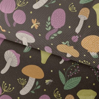 Butterfly Bug Mushroom Waterproof Oxford