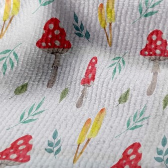 Mushrooms And Leaves Terry