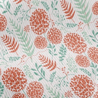 Hydrangea Leaves Standard Corduroy