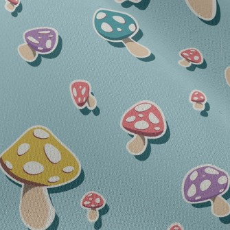 Colorful Mushrooms Chiffon