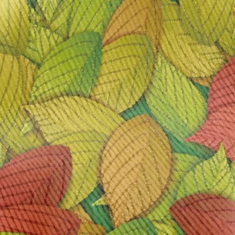 Autumn Leaves Standard Corduroy