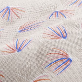 Soft Palm Leaves Performance Linen