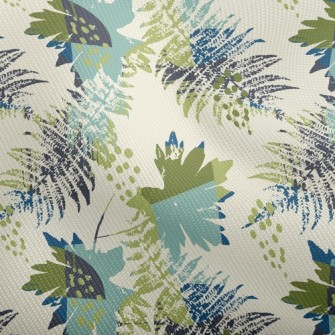 Artistic Splash Leaves Dobby