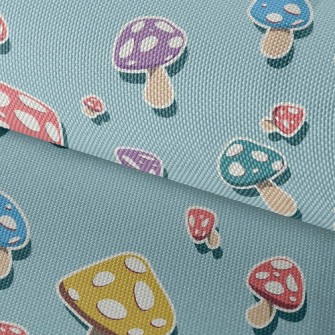 Colorful Mushrooms Waterproof Oxford