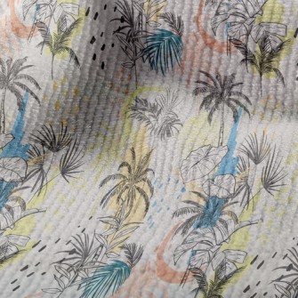 Hand Drawn Palm Trees Terry