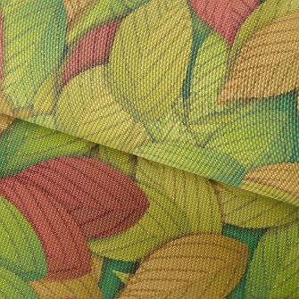 Autumn Leaves Waterproof Oxford