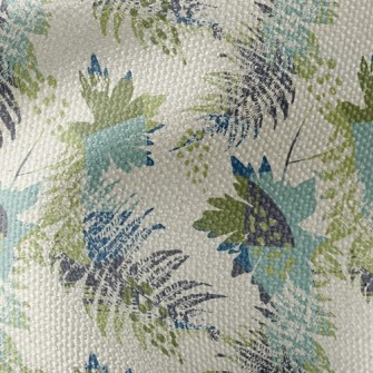 Artistic Splash Leaves Waterproof Canvas