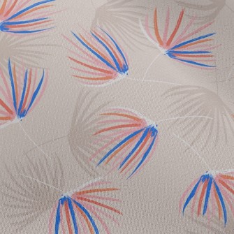 Soft Palm Leaves Chiffon