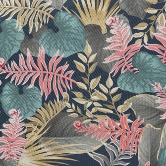 Tropical Psychedelic Plants Twill