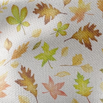 Elegant Autumn Leaves Waterproof Canvas