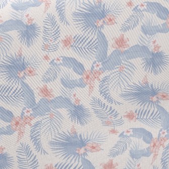 Coniferous Forest And Hibiscus Twill