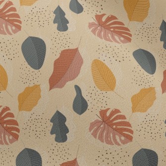 Leaf Silhouette Chiffon