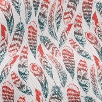Fluorescent Color Feathers Standard Corduroy