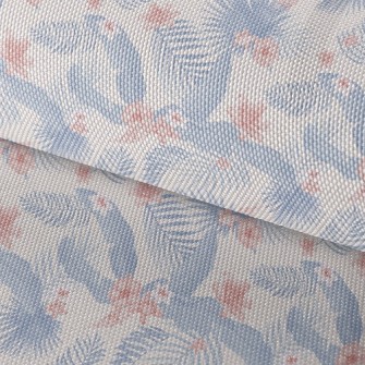 Coniferous Forest And Hibiscus Waterproof Oxford