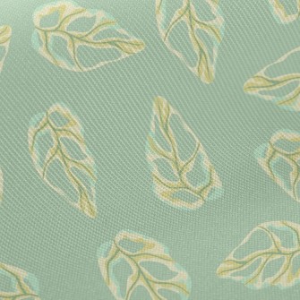 Monstera Leaves Twill