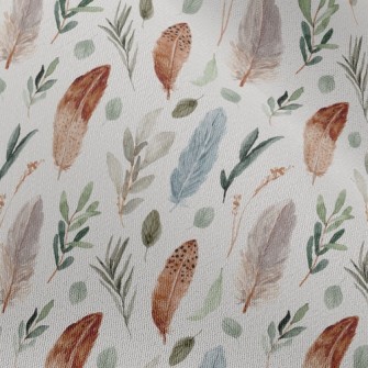 Bohemian Feather Chiffon