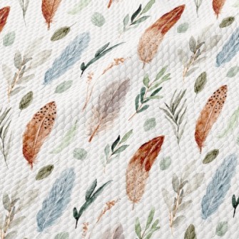 Bohemian Feather Birdseye Piqué