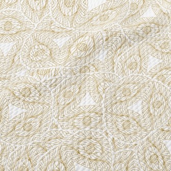 Abstract Rope Birdseye Piqué