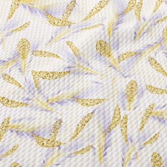 Golden Feather Birdseye Piqué