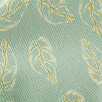 Monstera Leaves Standard Corduroy