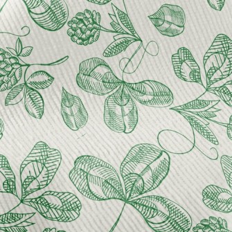 Jumping Flowers Berries Standard Corduroy