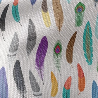 Various Feathers Waterproof Canvas