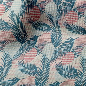 Palm Tree Lines Terry