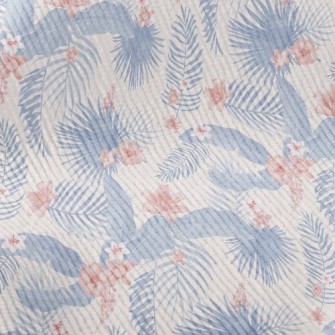 Coniferous Forest And Hibiscus Standard Corduroy