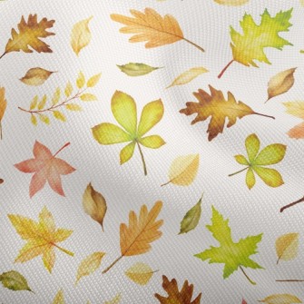 Elegant Autumn Leaves Dobby