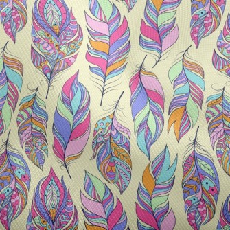 Beautiful Pattern Feathers Dobby