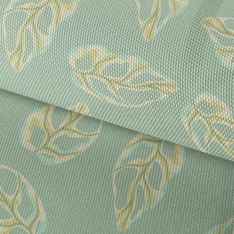Monstera Leaves Waterproof Oxford