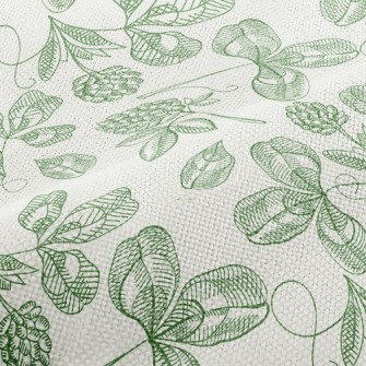 Jumping Flowers Berries Performance Linen