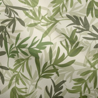 Lush Green Leaves Dobby