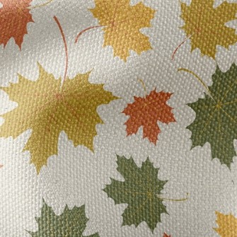 Falling Maple Leaves In Autumn Waterproof Canvas