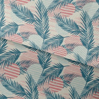 Palm Tree Lines Waterproof Oxford