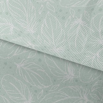 Hand Drawn Feathers Waterproof Oxford