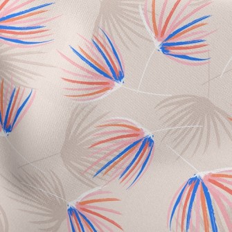 Soft Palm Leaves Stretch Ponte