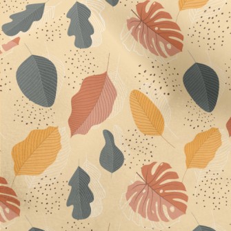 Leaf Silhouette Micro Fleece