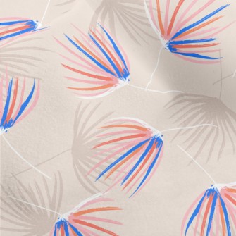 Soft Palm Leaves Micro Fleece
