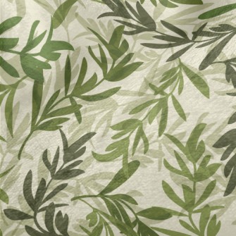 Lush Green Leaves Minky