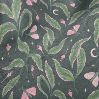 Moth In The Moonlight Minky
