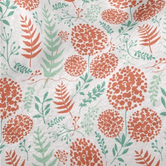 Hydrangea Leaves Minky