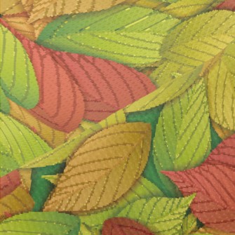 Autumn Leaves Piqué