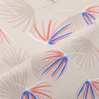 Soft Palm Leaves Piqué