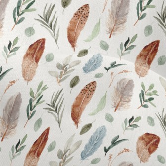 Bohemian Feather Lightweight Performance Linen