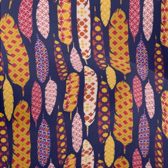 Vintage Feathers Lightweight Performance Linen
