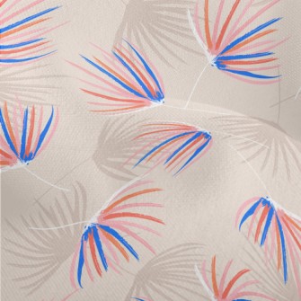 Soft Palm Leaves Lightweight Performance Linen