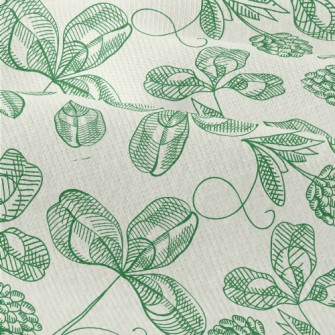Jumping Flowers Berries Modern Jersey