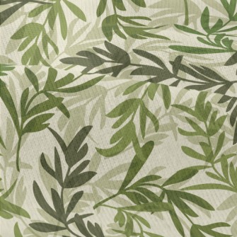 Lush Green Leaves Modern Jersey